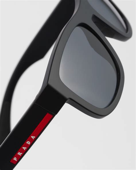 sps 52 es prada sunglasses|Lens: Black Prada Linea Rossa Active Sunglasses .